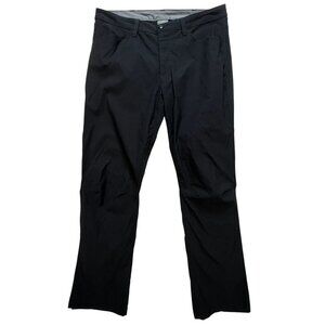 Eddie Bauer Mens Chino Pants Size 36x32 Black Lightweight Stretch Athletic Fit